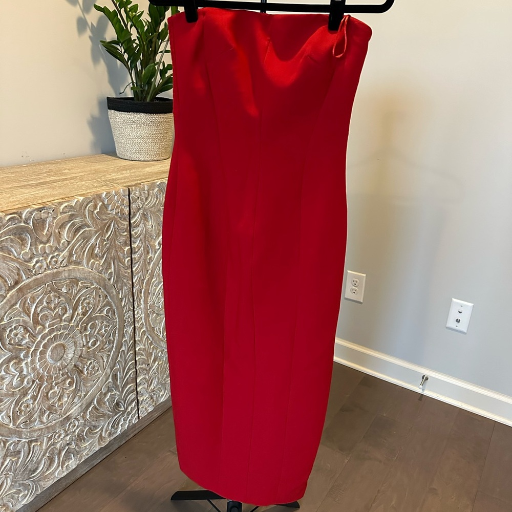 Zara Vibrant Red Dress